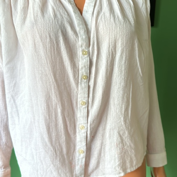 🤍🤍Ann Taylor Loft Button Down Top🤍🤍 - Picture 4 of 10